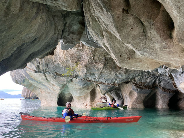 Kayak Through Marble Caves ✨ 