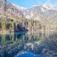 Amazing view like a wallpaper in jiuZhaiGou
