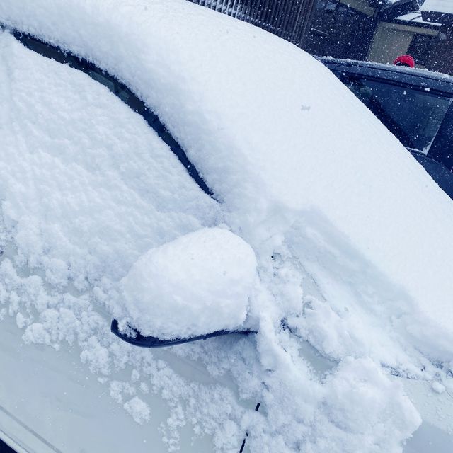 大雪中的白川鄉