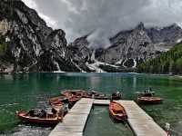 Wonderful gondola tour by the Lago lake