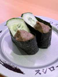Favorite conveyor belt sushi!