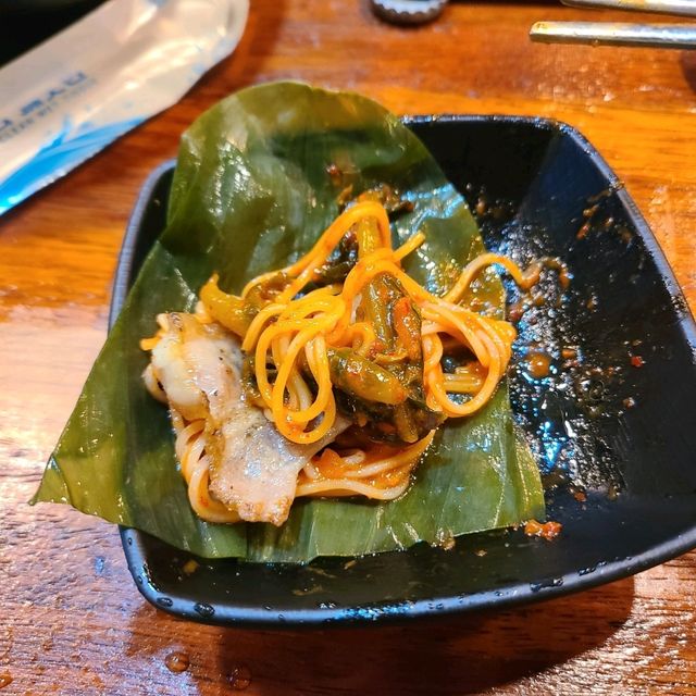 제주 연동 흑돼지 맛집)김군맛돈 - 닷지형 테이블에서 즐기는 제주고기맛집