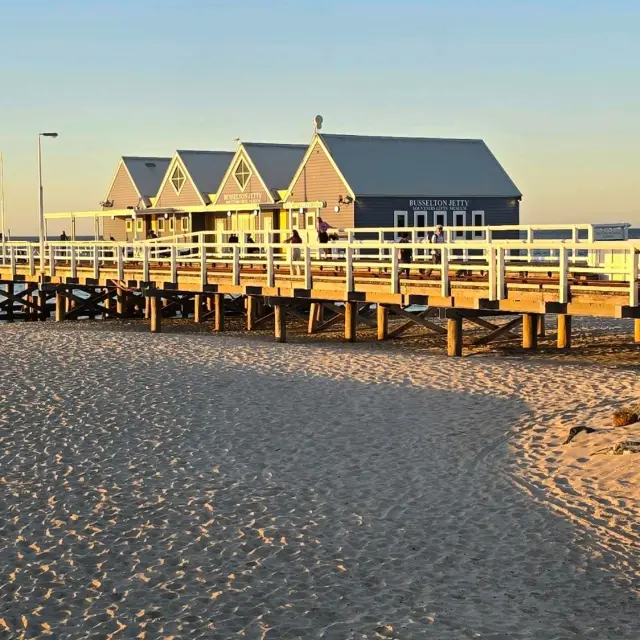 sunset lover at busselton 