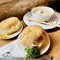 【LONDON BAGEL MUSEUM 安国店】味もこだわりもすごかった❤️