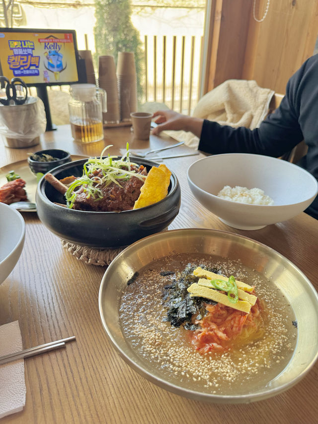 황리단길 한옥감성 갈비찜이 무척이나 맛있는 거송갈비찜 