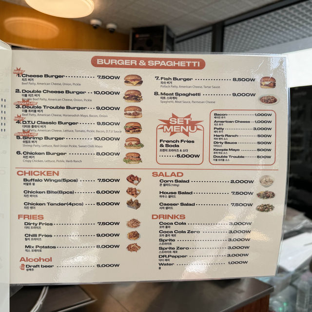 가로수길 수제버거 맛집 더블트러블유니온