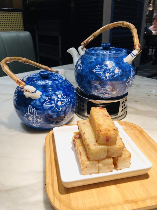 崗廈站北區酒樓，點心種類繁多