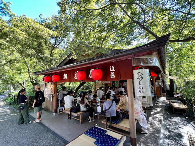 Shitakiri ร้านน้ำชาบนเนินเขาวัดคิโยมิสุ