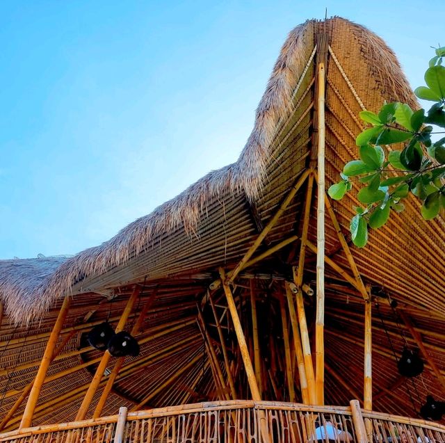 Bamboo Architecture at Tamarind Mediterranean Restaurant