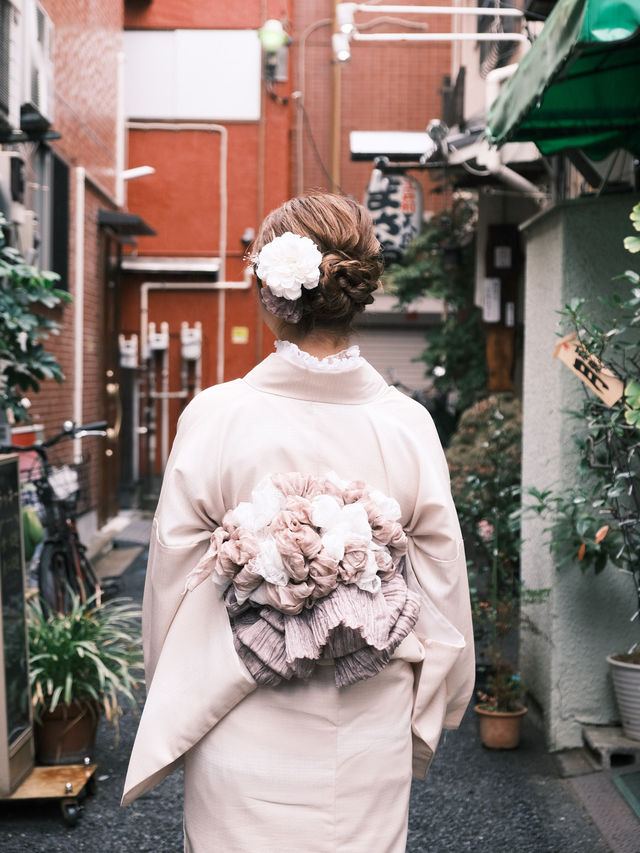 東京淺草必做的事 — 蕾絲和服初體驗👘