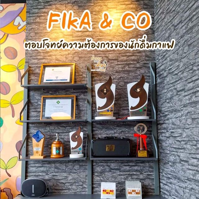 Fika & Co.cafe ตอบโจทย์คนรักกาแฟ ☕