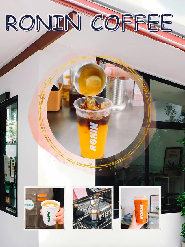 🍵 RONIN COFFEE เป็นคาเฟ่ที่น่าสนใจในย่านลาดพร้าว 