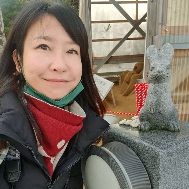 幸運的鳥取雪丘-划算的外國人計程車