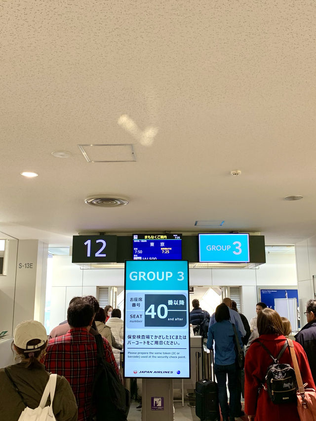 北海道　札幌観光　羽田へJAL最新鋭のA350-900で快適フライト！