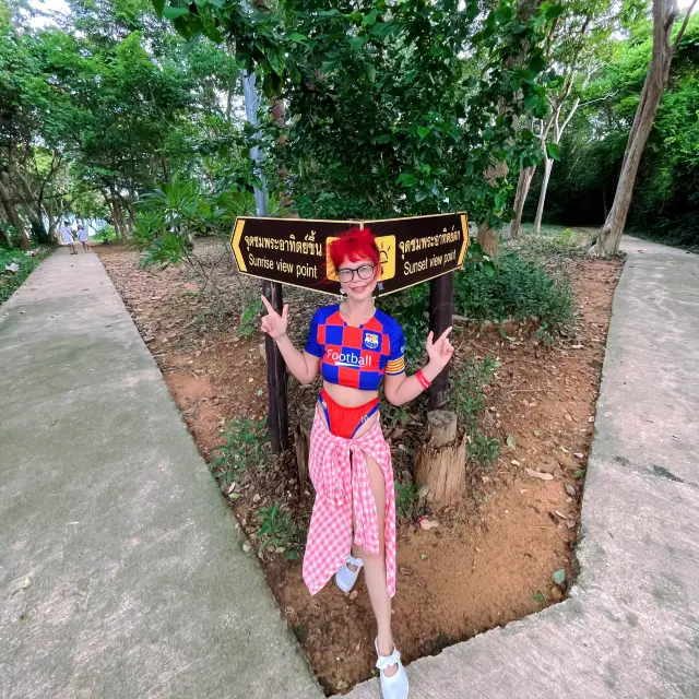 꼬랄 베이 전망대, 꼬사멧 섬 끝자락