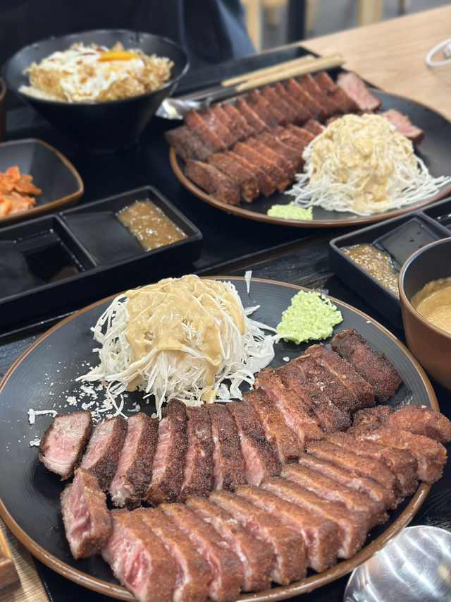 일본식 음식을 드시고 싶다면 수완지구 규카츠정💕