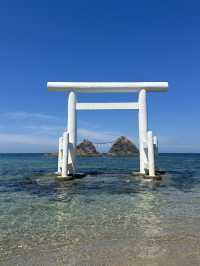 【日本/福岡/糸島】綺麗すぎる海×鳥居がすてき！