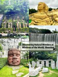 Discovering Natural Wonders at Windows of the World, Shenzhen