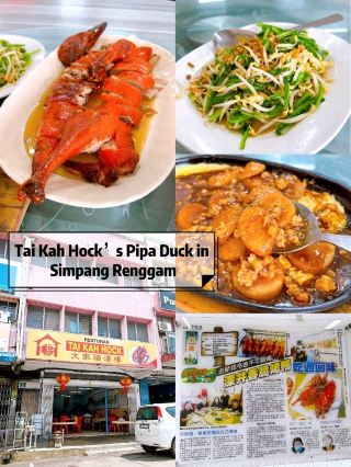 Tai Kah Hock’s Pipa Duck in Simpang Renggam