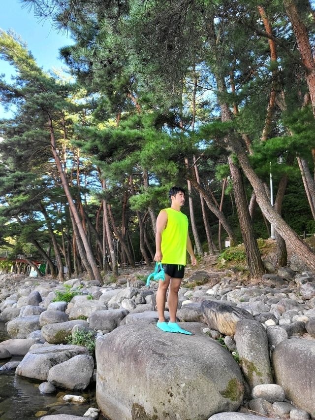 늦여름 즐기기 최고였던 거창계곡 수승대