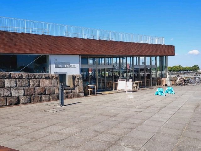 A nice park by the sea at Yokohama, Zou no Hana seaside Park