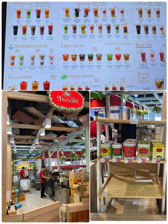 【曼谷必喝】ChaTraMue 泰式奶茶，經典風味讓！🍵🌇🌺