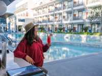 ที่พักภูเก็ต โทนขาว-ฟ้า ใจกลางเมือง