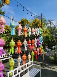 【チェンマイ】赤色の幸運の神様が居るお寺