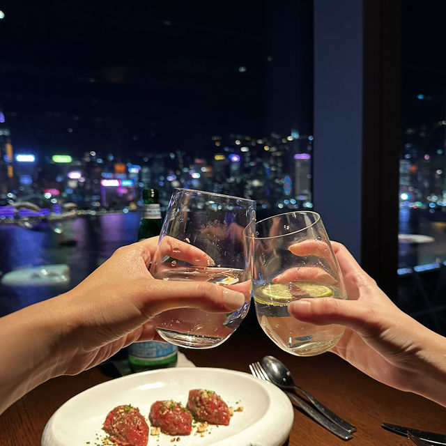 香港維多利亞港aqua餐廳