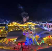 ☃️หมู่บ้านเห็ดหิมะ China Snow Town☃️