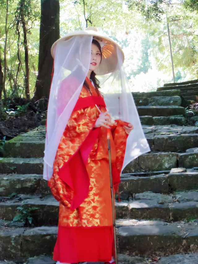 【那智】平安時代の旅支度・壺装束で熊野詣👘