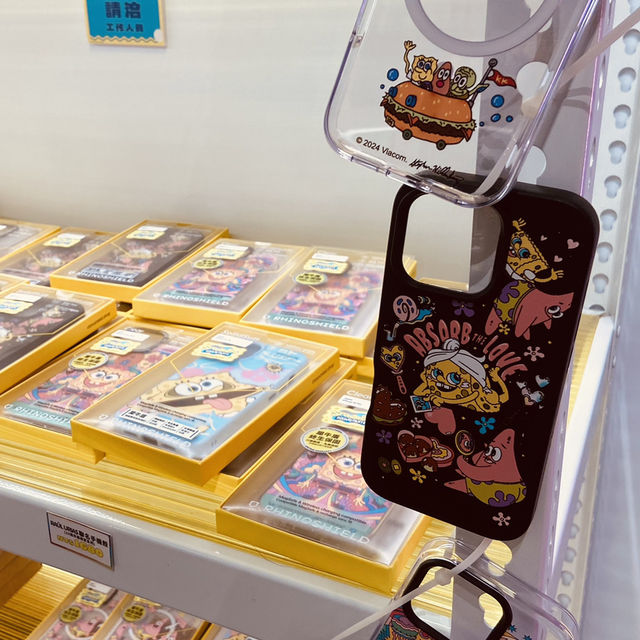 超有設計感！海綿寶寶25週年期間限定店