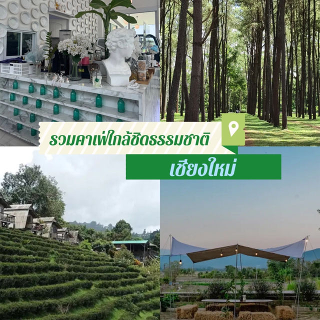 เที่ยวค่าเฟ่ใกล้ชิดธรรมชาติ ที่เชียงใหม่ ⛰️