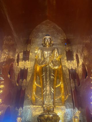 Golden Hour in Bagan , Timeless Journey 