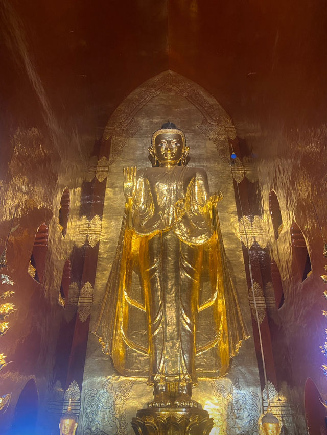 Golden Hour in Bagan , Timeless Journey 
