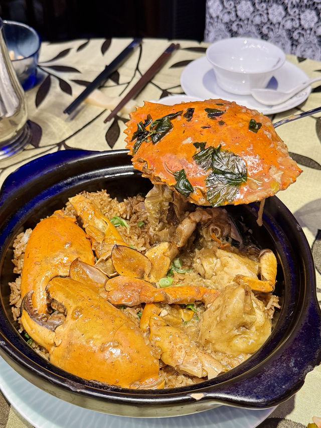  酒店級享受 • 沙田星海薈 必吃：招牌白胡椒蟹焗飯