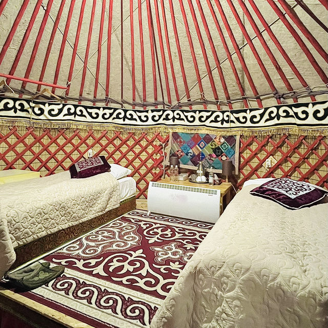 키르기스스탄에서 해봐야하는 <Karkyra Yurt Glamping> 에서의 1박💛