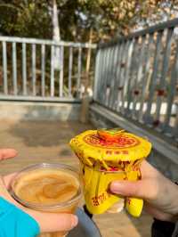 A scenic trek up to a hidden Temple