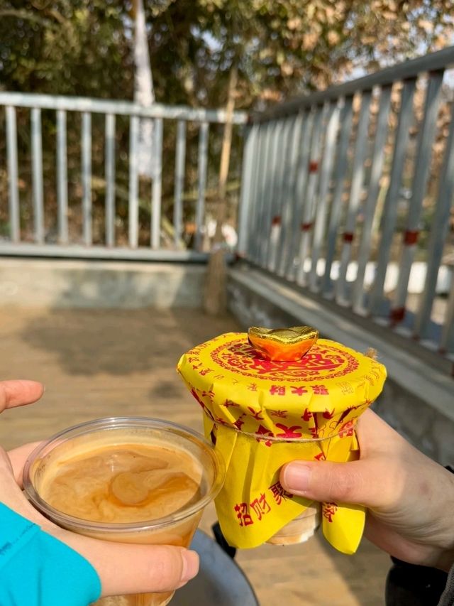 A scenic trek up to a hidden Temple