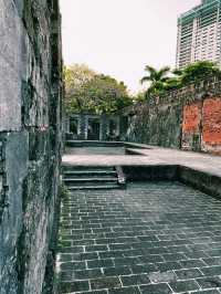 Golden Hour at Fort Santiago: A Step Back in Time