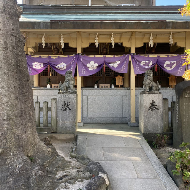 【福岡県博多🇯🇵櫛田神社】博多の総鎮守の櫛田神社へ参拝☺️