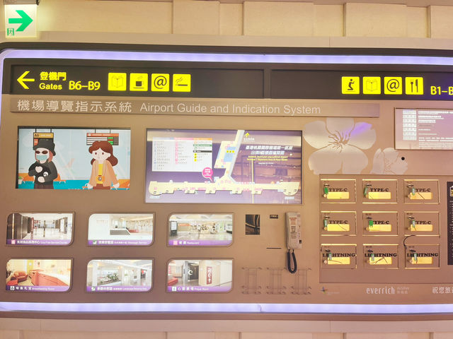 桃園空港出国エリア✈️