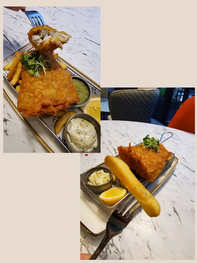 Fish & Chips 英國傳統地道美食🐟🍟