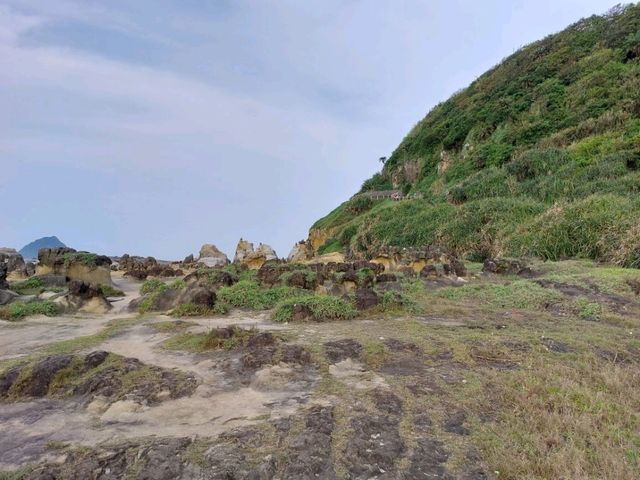 Beautiful view at Heping Island Geopark, Keelung, Taiwan