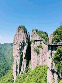 中國浙江台州著名景點：神仙居，適合打卡拍照📸