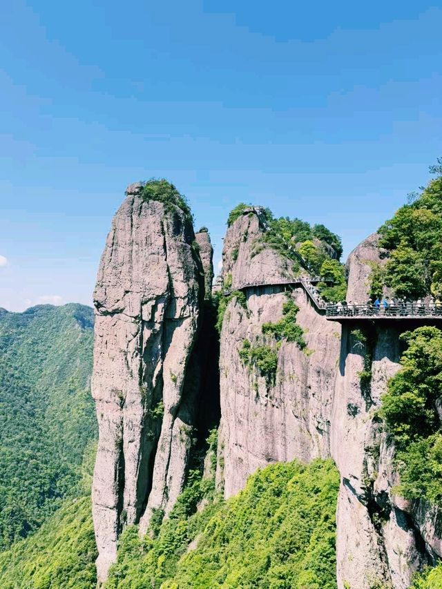 中國浙江台州著名景點：神仙居，適合打卡拍照📸