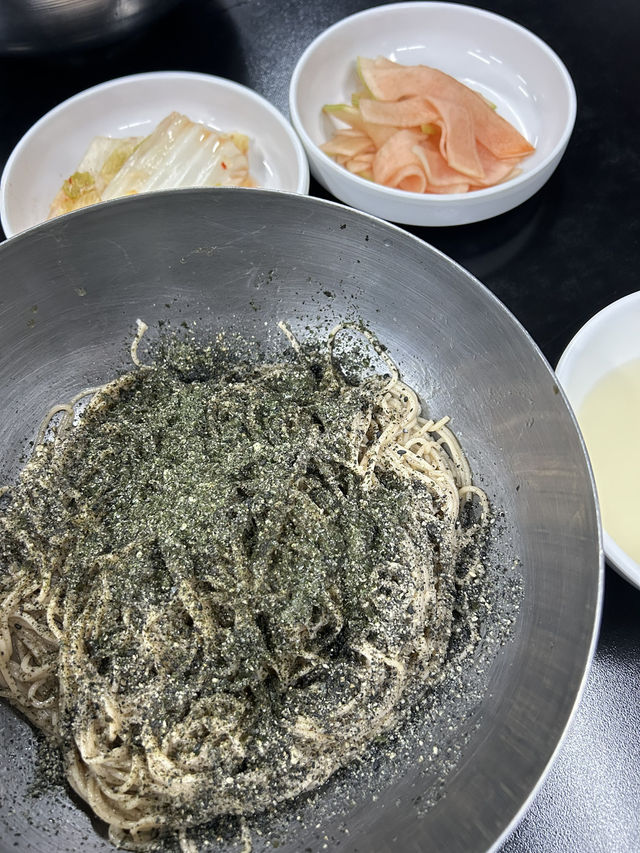 【韓国/江南】エゴママッククスとポッサムが絶品の有名老舗店🩷
