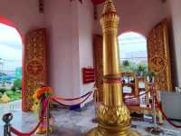 พามาสักการะศาลหลักเมือง จังหวัดสิงห์บุรี