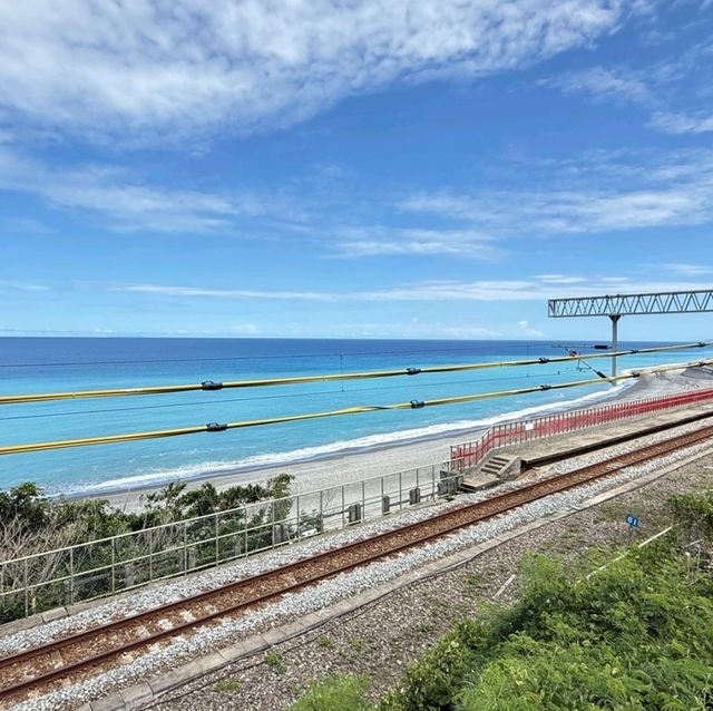 全台最美海景月台〔台東多良車站〕