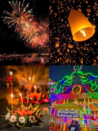 The Night of Loy Krathong: Wishes Flowing with Light
